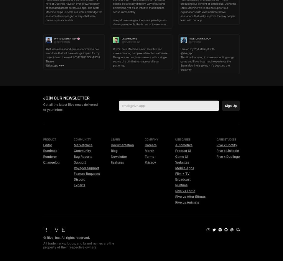 Rive full page (part 2)
